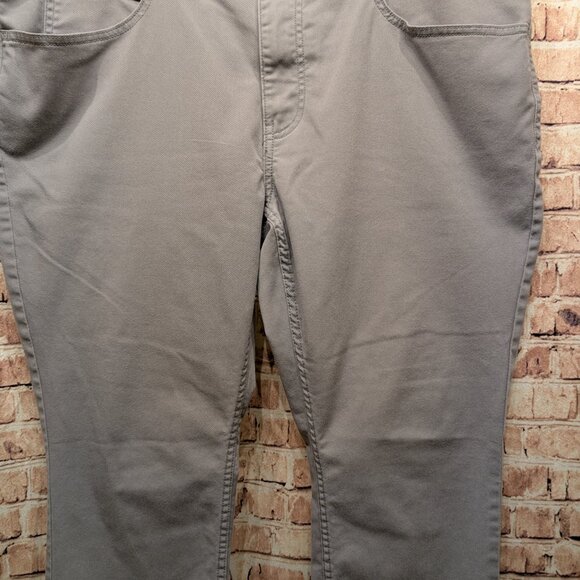 St. John's Bay Temp Flex Gray Pants Size 36X29 - Picture 3 of 13